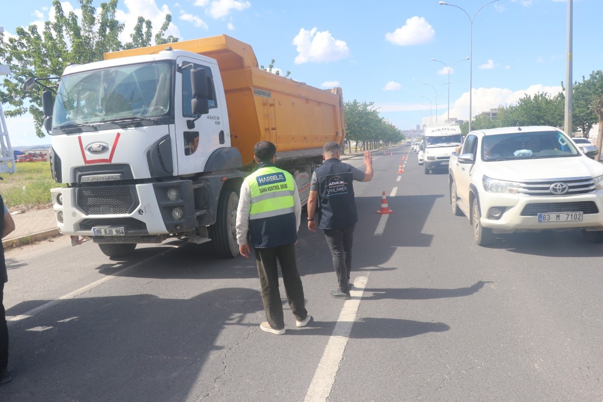 ŞANLIURFA BÜYÜKŞEHİR BELEDİYESİ’NDEN HAFRİYAT DENETİMLERİNE SIKI TAKİP