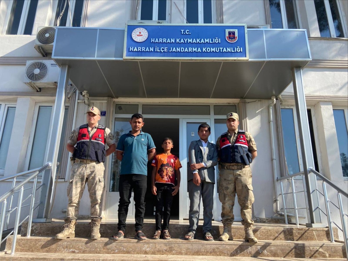 Harran’da Kaybolan 2 Çocuk Jandarma Ekiplerince Sağ Salim Bulundu