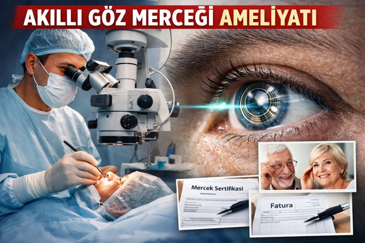 URFA’DA AKILLI GÖZ MERCEĞİ AMELİYATI MODASI YAYILIYOR