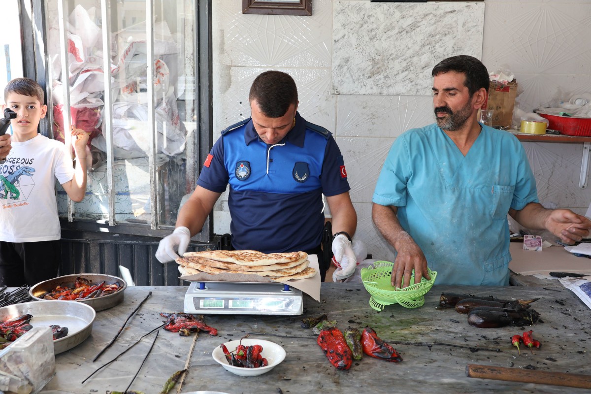 HALİLİYE ZABITASI'NDAN PİDE VE LAHMACUN FIRINLARINA SIKI DENETİM