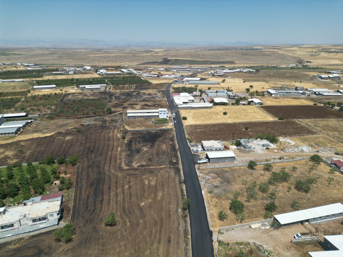 SİVEREK HAYVAN PAZARI YOLU ŞİMDİ DAHA GÜVENLİ VE DAHA KONFORLU