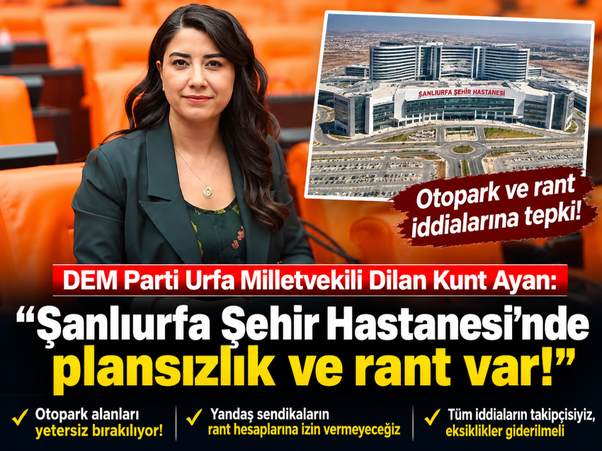 Dilan Kunt Ayan’dan Şehir Hastanesi Tepkisi