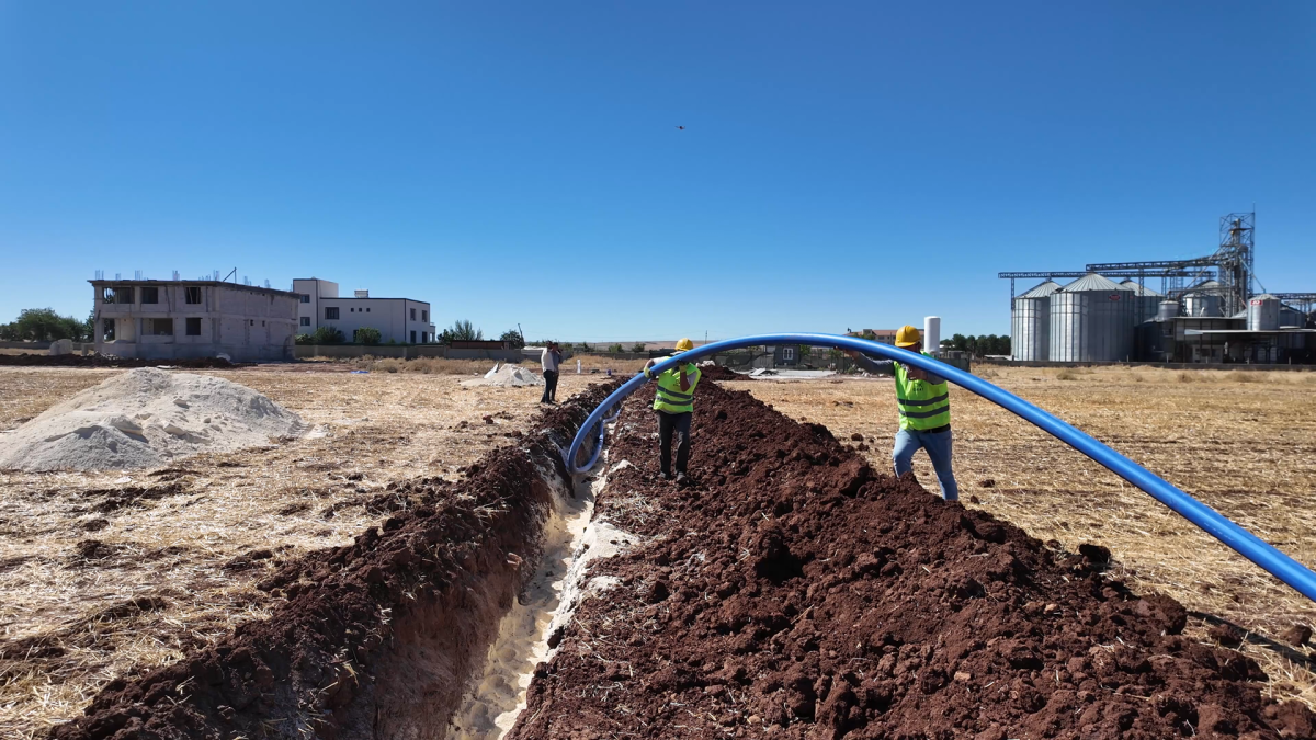 ŞUSKİ’DEN HİLVAN’DA YENİ YERLEŞİM BÖLGELERİNE ALTYAPI HAMLESİ