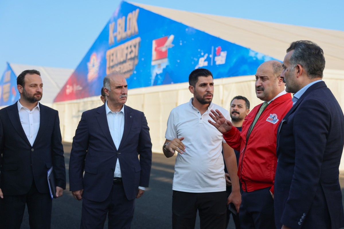 BAŞKAN GÜLPINAR, TEKNOFEST HAZIRLIKLARINI YERİNDE İNCELEDİ